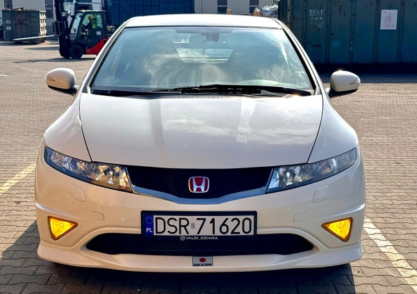 Honda Civic cena 44500 przebieg: 259000, rok produkcji 2009 z Złotoryja małe 529